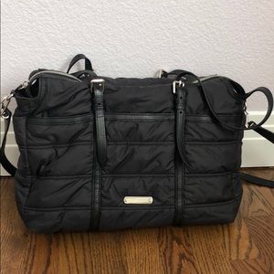 Burberry diaper bag including changing pad
